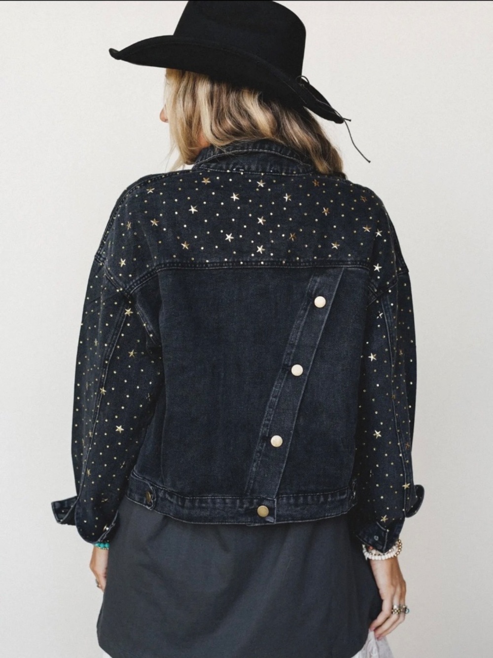 Written In The Stars Denim Jacket - Picture 2 of 5
